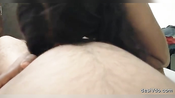 Desi Horny Girl Gives Sensual BJ to Her Lover