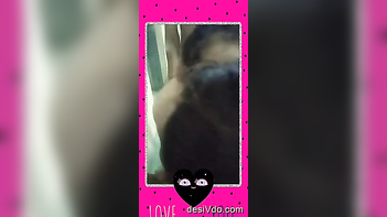 Explicit Scene: Panjabi Bhabhi Fucking Her Lover in Front of Mirror!