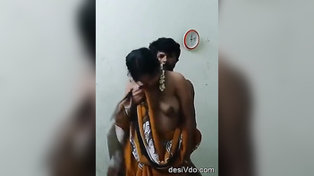 Sizzling Desi Bhabhi Enjoys a Standing Fuck from Her Devar!
