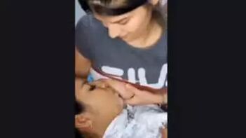 Desi College Girl Enjoys Sucking Her Friend's Boobs in Hot Intimate Moment