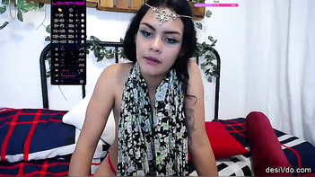 Unlock Desi Passion: Meet the College Girl with the Cute Face Who Only Wears a Dupatta