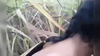Tribal Indian Beauty Enjoys Wild Outdoor Sex With Her Boyfriend