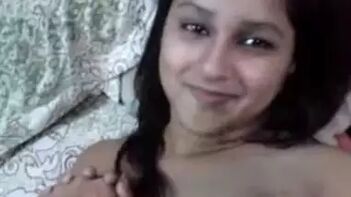 Cute Desi Girl Enjoying Intimate Titty Fucking with Her Boyfriend