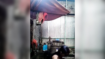 Watch Stunning Desi Village Girl Bathing Video For Your Pleasure
