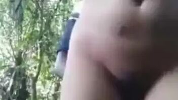 Wild Tamil Sex Adventure: Outdoor Fuck in Forest