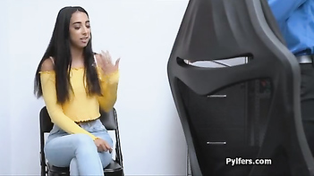 Desi Sex Scandal: Sexy Indian American Thief Gets Busted and Fucked!