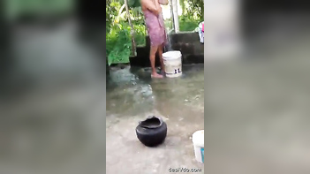 Desi Beauty Caught on Camera in Steamy Bathroom Encounter!