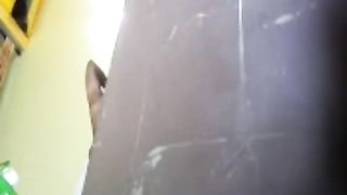 Tamil maid changing dress in her room captured using hidden webcam