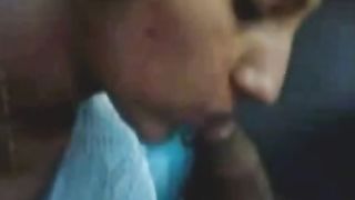 INDIAN couple bj in car