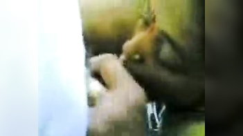 Ushaji performing blow job
