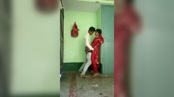 Desi Bhabhi Gives Permission for Devar to Enjoy Her XXX Opening Standing Up
