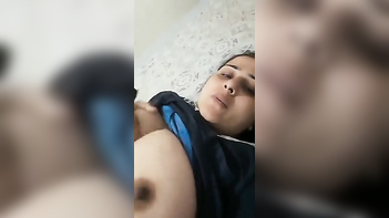 MMS Leaked: Sexy Desi Wife Gets Wild with Husband's Friend!