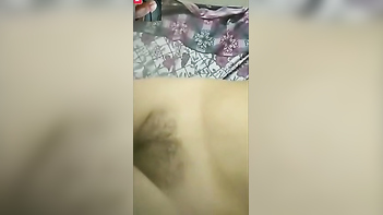 Desi Bhabhi Sizzles Online as She Exposes Unshaved Pussy to Her Sponsor