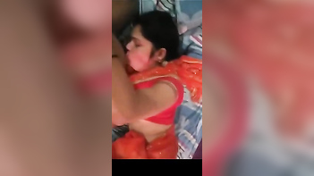 Desi Bhabhi's Hot XXX Blowjob: Satisfying Her Husband's Brother's Hunger for Dicks