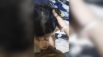 Sensational Desi Blowjob Ends with Cumshot in Sweet Mouth - XXX Experience!