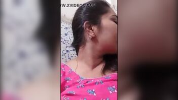 Desi College Angel Seduces Boyfriend with Sexy Episode of Large Love Bubbles