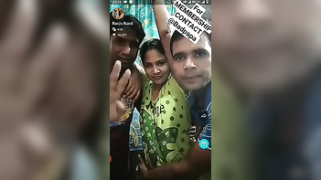 Experience the Wildest Indian Threesome Sex on Live Cam XXX Show Video!