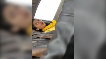 Paki College Beauty Gives Sensational Blowjob to BF in Car