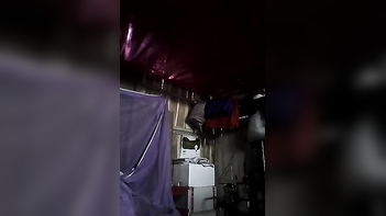 XXX Desi Aunty Caught Moaning in the Dark During Steamy Humping Session with Son