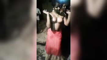 Shocking Video: Desi Village Hotty Dances Naked in Public - Download Now!