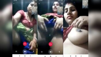 Sizzling Desi Bhabhi's Secret Whatsapp Sex Clip with Her Lover!
