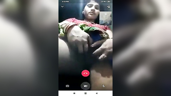 Sizzling Desi Bhabhi's Secret Whatsapp Sex Clip with Her Lover!