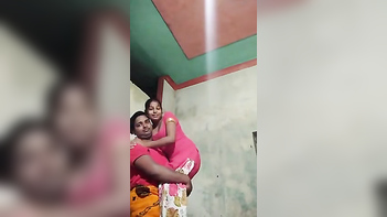 Young Devar-Saali Couple Enjoys Intimate Quicky in Home Movie