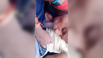 Cheating Desi Wife's Public Indiscretion: Knob Engulfing in a Desi Sex Scene