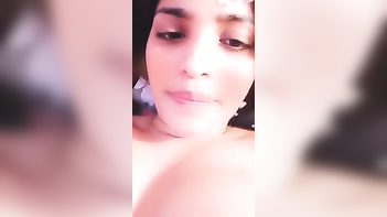 Watch the Sizzling Hot Desi Sex Show with this Breasty Girlfriend and Her BF!