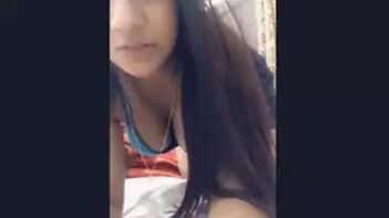 Watch Part 2 of This Cute Punjabi Girl Showing Her Boobs and Pussy!