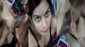 Watch Sexy Cute Desi Bhabhi Give Mind-Blowing Blowjob!