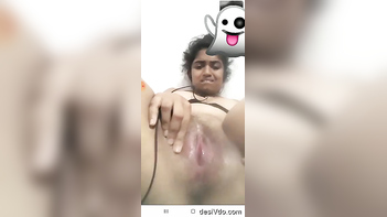 Experience Desi Girlfriend's Amazing Boobs with Hard Fingering!