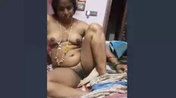 Sizzling Tamil Wife Nude Video Recorded by Loving Hubby!