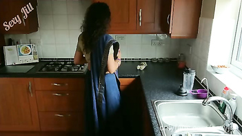 Desi Bollywood Hardcore Xxx: Grandpa Uses Young Indian Daughter in Saree for Sexual Favours in Family Sex Scene