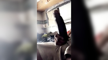 Desi NRI Girl's Sexy Self-Exposure Captured On Camera In Cum Video