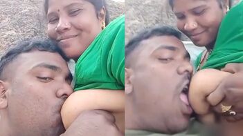 TikTok Video Shows Village Bhabhi's Husband Sucking Out Her Breasts