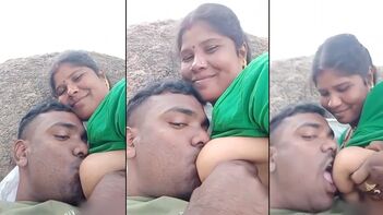 TikTok Video Shows Village Bhabhi's Husband Sucking Out Her Breasts