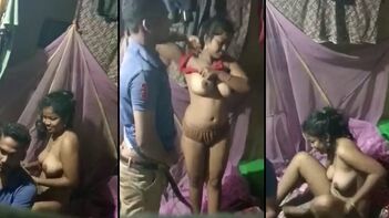 Hot Desi Wife Caught on Spy Cam Having Steamy Affair with Lover!