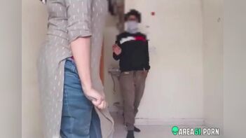 Scandalous Desi Wife Caught on Camera Paying Rent to Landlord - XXX Video