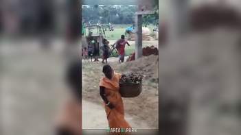 Village Dispute Between Two Desi Aunties Ends in Unfortunate Show of Disrespect