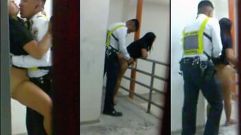 Shocking Desi XXX Scandal: Security Guard Caught Fucking Girl Client Inside Bank