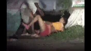 Desi MMS Video: Watch Lusty Indian Aunty Doing Sex Outdoors with Local Boy