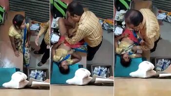 Leaked Desi XXX Video! Indian Doctor Caught Fingering Bhabhi on Hidden Camera