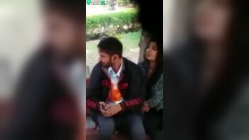 Voyeur Catches Indian Girl Enjoying Delectable Cock Sucking in Park