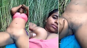 Aunty with Nose Piercing Prays Nobody Sees Her Caught-on-Camera Indian Video