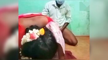 Homeowner Caught in Compromising Situation with Kerala Aunty while Mistress was Away