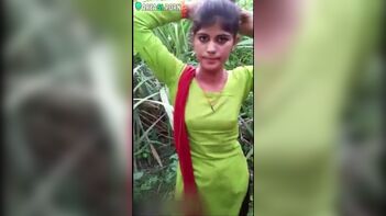 Caught in the Act: Indian Girl and Lover Apprehended Before Intimate Moment