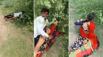 Caught in the Act: Indian Lovers Engage in Outdoor Sex, Surprised by Stranger