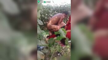 Cameraman Captures Exciting Outdoors Encounter Between Indian Friend and Slut