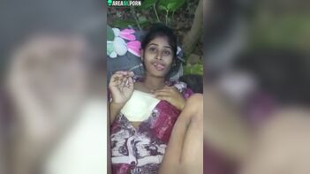 Sensual Indian Bhabhi Caught on Video Enjoying Intimate Moment